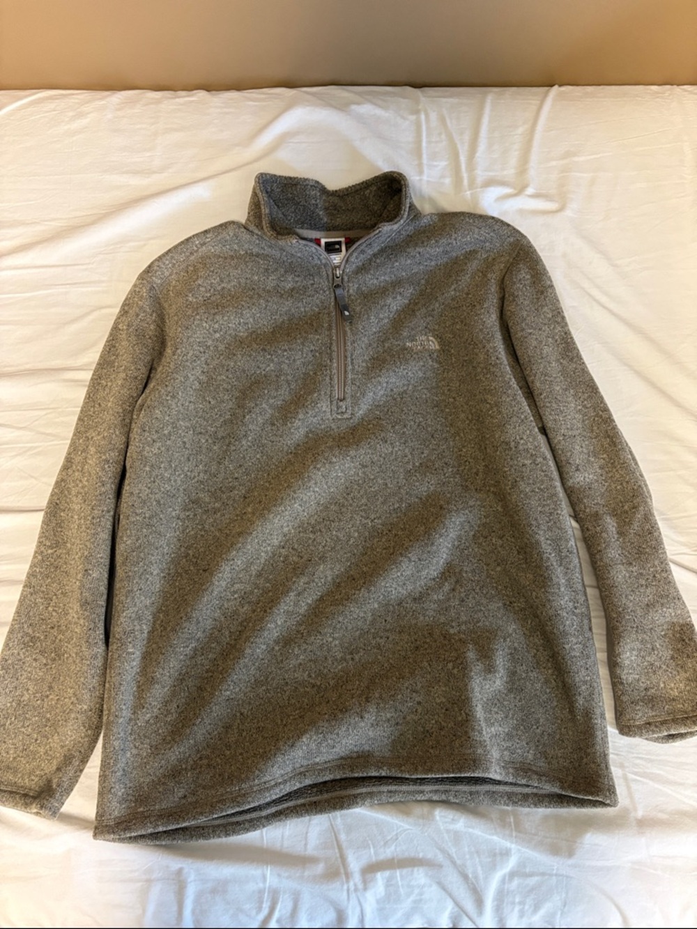 The North Face Knit Quarter Zip Large